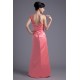 Sleeveless One-Shoulder Beading Satin A-Line Long Bridesmaid Dresses 02010191 Sleeveless One-Shoulder Beading Satin A-Line Long Bridesmaid Dresses 02010191
