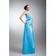 A-Line Floor-Length Sleeveless Satin Handmade Flowers Long Bridesmaid Dresses 02010194 A-Line Floor-Length Sleeveless Satin Handmade Flowers Long Bridesmaid Dresses 02010194