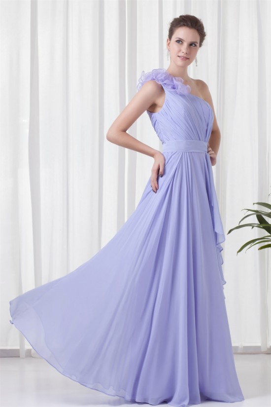 Sleeveless Sheath/Column Floor-Length One-Shoulder Long Bridesmaid Dresses 02010196 Sleeveless Sheath/Column Floor-Length One-Shoulder Long Bridesmaid Dresses 02010196