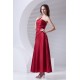 Soft Sweetheart A-Line Pleats Taffeta Sleeveless Long Red Bridesmaid Dresses 02010203 Soft Sweetheart A-Line Pleats Taffeta Sleeveless Long Red Bridesmaid Dresses 02010203