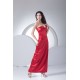 Sleeveless Sheath/Column Ankle-Length Satin Red Bridesmaid Dresses 02010227 Sleeveless Sheath/Column Ankle-Length Satin Red Bridesmaid Dresses 02010227