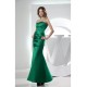 Sleeveless Sweetheart Satin Ruched Ankle-Length Long Green Bridesmaid Dresses 02010232 Sleeveless Sweetheart Satin Ruched Ankle-Length Long Green Bridesmaid Dresses 02010232