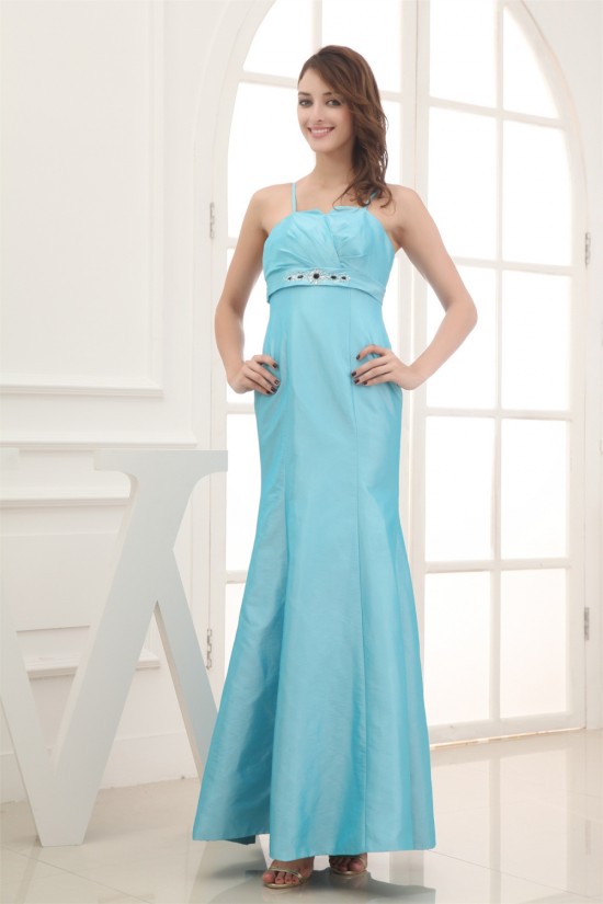 Trumpet/Mermaid Spaghetti Straps Sleeveless Bridesmaid Dresses 02010233 Trumpet/Mermaid Spaghetti Straps Sleeveless Bridesmaid Dresses 02010233