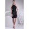Beading Sheath/Column Scoop Sleeveless Bridesmaid Dresses 02010259