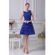 Short/Mini Knee-Length Blue Bridesmaid Dresses 02010268