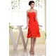 A-Line Knee-Length Sweetheart Sleeveless Chiffon Short Bridesmaid Dresses 02010309 A-Line Knee-Length Sweetheart Sleeveless Chiffon Short Bridesmaid Dresses 02010309