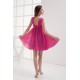 New Arrival Short/Mini Chiffon Straps Short Bridesmaid Dresses 02010310