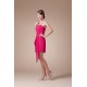 Ruffles Sheath/Column Spaghetti Strap Short/Mini Sleeveless Bridesmaid Dresses 02010326 Ruffles Sheath/Column Spaghetti Strap Short/Mini Sleeveless Bridesmaid Dresses 02010326