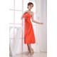 Satin Spaghetti Straps Sleeveless A-Line Bridesmaid Dresses 02010333