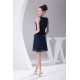 Sheath/Column Beading Short/Mini Sleeveless Bridesmaid Dresses 02010337