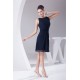 Sheath/Column Beading Short/Mini Sleeveless Bridesmaid Dresses 02010337