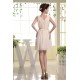 Sleeveless Ruffles Short/Mini Scoop A-Line Bridesmaid Dresses 02010367