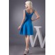 A-Line Knee-Length Short Blue Chiffon Beading Best Bridesmaid Dresses 02010398 A-Line Knee-Length Short Blue Chiffon Beading Best Bridesmaid Dresses 02010398