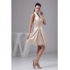 Beautiful Knee-Length Halter Silk like Satin Pleats Bridesmaid Dresses 02010403 Beautiful Knee-Length Halter Silk like Satin Pleats Bridesmaid Dresses 02010403