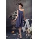 Knee-Length Sleeveless One-Shoulder Beading Short Bridesmaid Dresses 02010417 Knee-Length Sleeveless One-Shoulder Beading Short Bridesmaid Dresses 02010417