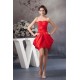 Ruffles Sleeveless Sweetheart Short Red Bridesmaid Dresses 02010420 Ruffles Sleeveless Sweetheart Short Red Bridesmaid Dresses 02010420