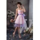 Ruffles Scoop Sleeveless Knee-Length Short Pink Bridesmaid Dresses 02010422 Ruffles Scoop Sleeveless Knee-Length Short Pink Bridesmaid Dresses 02010422