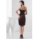 Sleeveless Chiffon Silk like Satin Spaghetti Straps Short Bridesmaid Dresses 02010433 Sleeveless Chiffon Silk like Satin Spaghetti Straps Short Bridesmaid Dresses 02010433