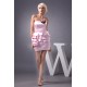 Sleeveless Handmade Flowers Short/Mini Pink Bridesmaid Dresses 02010436 Sleeveless Handmade Flowers Short/Mini Pink Bridesmaid Dresses 02010436