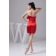 Sweetheart Short/Mini Red Bridesmaid Dresses 02010445