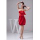 Sweetheart Short/Mini Red Bridesmaid Dresses 02010445