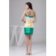 Tiered Sheath/Column Silk like Satin Sleeveless Bridesmaid Dresses 02010447