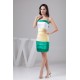 Tiered Sheath/Column Silk like Satin Sleeveless Bridesmaid Dresses 02010447