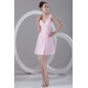 A-Line Ruffles Short/Mini Sleeveless V-Neck Best Short Pink Bridesmaid Dresses 02010456 A-Line Ruffles Short/Mini Sleeveless V-Neck Best Short Pink Bridesmaid Dresses 02010456