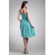 Amazing Pleats Spaghetti Straps Sleeveless A-Line Bridesmaid Dresses 02010460