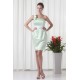 Bows Sleeveless Satin Sheath/Column Short/Mini One-Shoulder Bridesmaid Dresses 02010466 Bows Sleeveless Satin Sheath/Column Short/Mini One-Shoulder Bridesmaid Dresses 02010466