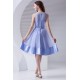 A-Line Chiffon Elastic Knee-Length Short Bridesmaid Dresses 02010478