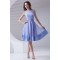 A-Line Chiffon Elastic Knee-Length Short Bridesmaid Dresses 02010478