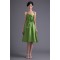 A-Line Handmade Flowers Sweetheart Knee-Length Short Bridesmaid Dresses 02010486