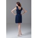 Short/Mini Satin Sheath/Column Scoop Bridesmaid Dresses 02010498