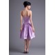 Ruffles Sweetheart Sleeveless Satin Knee-Length Bridesmaid Dresses 02010508 Ruffles Sweetheart Sleeveless Satin Knee-Length Bridesmaid Dresses 02010508