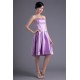 Ruffles Sweetheart Sleeveless Satin Knee-Length Bridesmaid Dresses 02010508 Ruffles Sweetheart Sleeveless Satin Knee-Length Bridesmaid Dresses 02010508