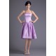 Ruffles Sweetheart Sleeveless Satin Knee-Length Bridesmaid Dresses 02010508 Ruffles Sweetheart Sleeveless Satin Knee-Length Bridesmaid Dresses 02010508