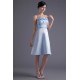 Satin Pleats Knee-Length Sleeveless Halter Bridesmaid Dresses 02010514 Satin Pleats Knee-Length Sleeveless Halter Bridesmaid Dresses 02010514