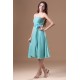 Sheath/Column Strapless Handmade Flowers Short Bridesmaid Dresses 02010543 Sheath/Column Strapless Handmade Flowers Short Bridesmaid Dresses 02010543