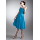 Tea Length Pleats Strapless Sleeveless A-Line Bridesmaid Dresses 02010545 Tea Length Pleats Strapless Sleeveless A-Line Bridesmaid Dresses 02010545