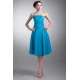 Tea Length Pleats Strapless Sleeveless A-Line Bridesmaid Dresses 02010545 Tea Length Pleats Strapless Sleeveless A-Line Bridesmaid Dresses 02010545