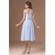 Tea Length Sleeveless A-Line Chiffon Bridesmaid Dresses 02010546 Tea Length Sleeveless A-Line Chiffon Bridesmaid Dresses 02010546