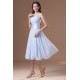 Tea Length Sleeveless A-Line Chiffon Bridesmaid Dresses 02010546 Tea Length Sleeveless A-Line Chiffon Bridesmaid Dresses 02010546