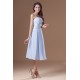 Tea Length Sleeveless A-Line Chiffon Bridesmaid Dresses 02010546 Tea Length Sleeveless A-Line Chiffon Bridesmaid Dresses 02010546