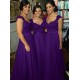 A-Line Cap-Sleeves Lace Chiffon Long Bridesmaid Dresses 3010014 A-Line Cap-Sleeves Lace Chiffon Long Bridesmaid Dresses 3010014