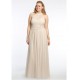 Lace Illusion Neckline Long Pink Floor-Length Chiffon Lace Wedding Party Dresses Bridesmaid Dresses 3010039 Lace Illusion Neckline Long Pink Floor-Length Chiffon Lace Wedding Party Dresses Bridesmaid Dresses 3010039