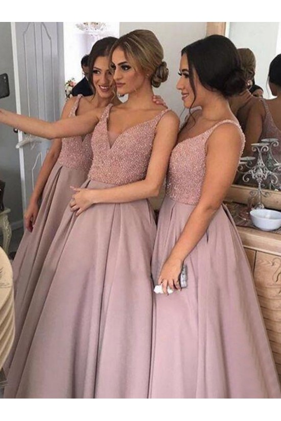 A-Line Straps Sleeveless Wedding Party Dresses Bridesmaid Dresses 3010045 A-Line Straps Sleeveless Wedding Party Dresses Bridesmaid Dresses 3010045