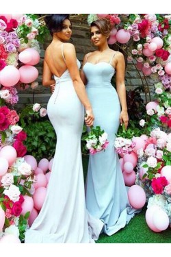 Trumpet/Mermaid Sweetheart Long Wedding Party Dresses Bridesmaid Dresses 3010052