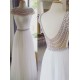 Long Blue Beaded Chiffon Floor-Length Wedding Party Dresses Bridesmaid Dresses 3010063