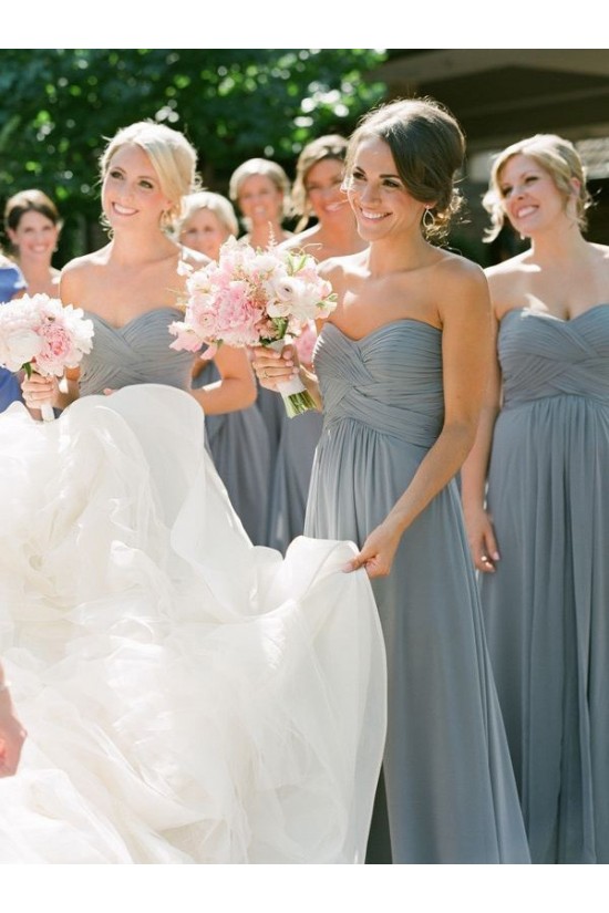 Sweetheart Chiffon Floor-Length Wedding Party Dresses Bridesmaid Dresses 3010078 Sweetheart Chiffon Floor-Length Wedding Party Dresses Bridesmaid Dresses 3010078
